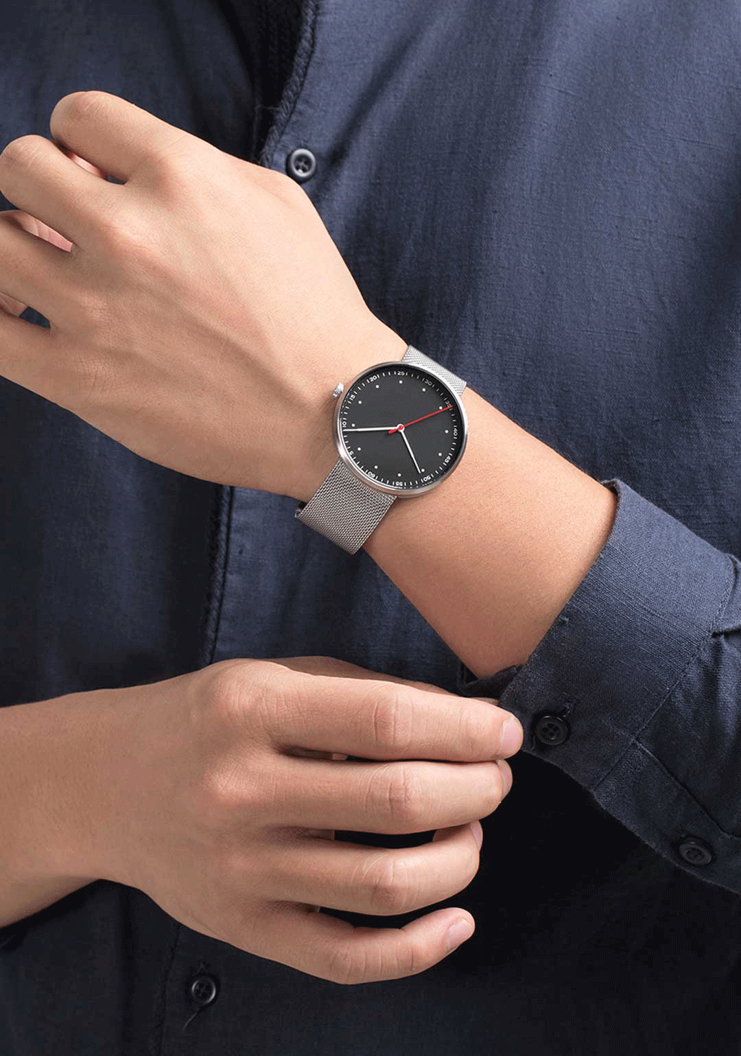 Кварцевые наручные часы Xiaomi Twenty Seventeen Quartz Light Fashion Leather